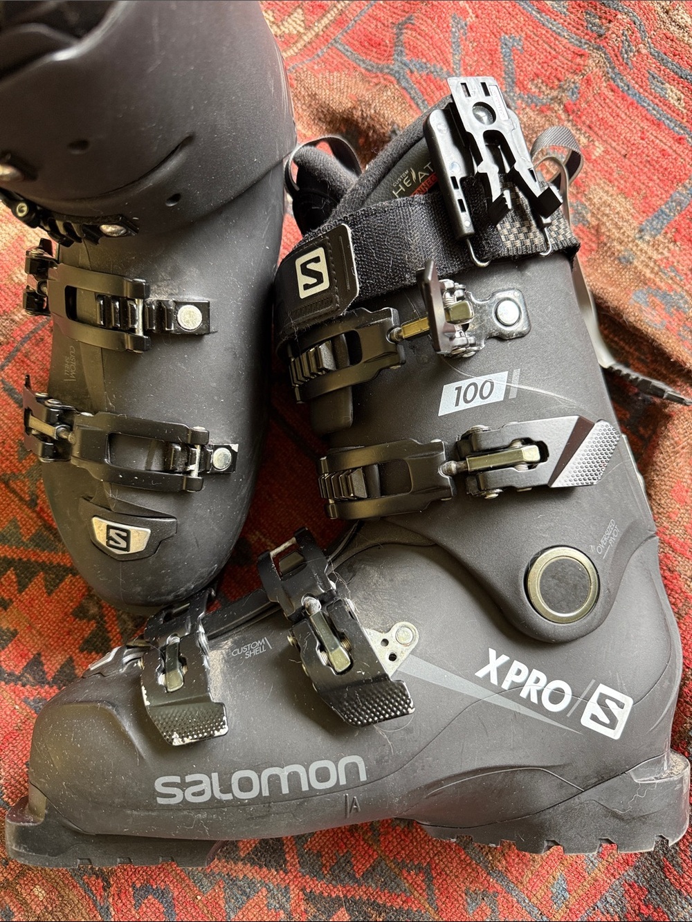 Salomon XPRO 100 w/ custom heat connect.